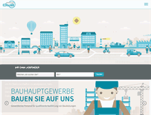 Tablet Screenshot of diwa-personalservice.at